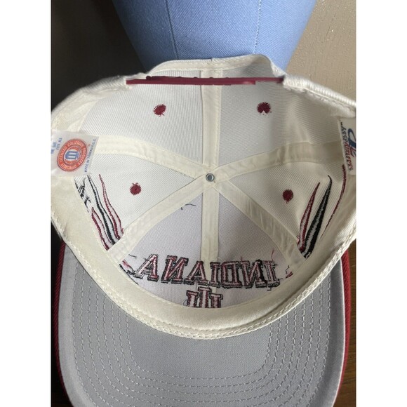 Vintage 90’s Diamond Cut  Hat Logo Athletic Indiana Hoosiers Excellent Condition - Picture 7 of 10